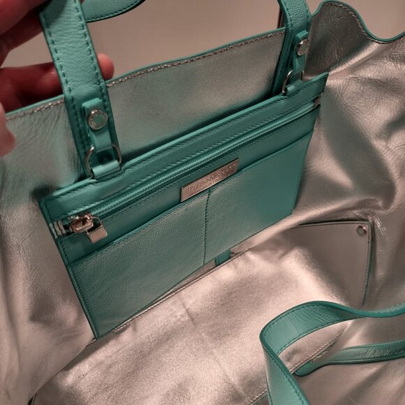 Tiffany & Co. Leather Tote Bag - Picture 4 of 7